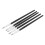 Set da 5 Color Shaper in silicone per argilla, portatile, nero 13