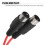 Câble USB vers MIDI, 5 pieds / 1,5 m, interface à 5 broches 5
