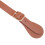 Paire de sangles d'éperons 22cm/8.66in cuir brun 36g 10