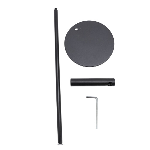Support de casque en aluminium, universel, noir 1
