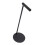 Support de casque en aluminium, universel, noir 1