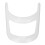 Set di 5 stencil per barba in plastica bianca 13