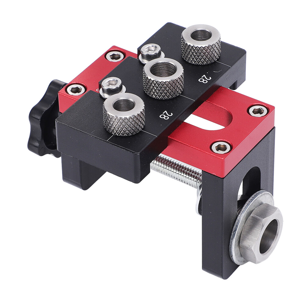 3 In 1 Pocket Hole Jig Kit Aluminum Alloy 8Mm 10Mm 15Mm Dowel Guide Woodworking Puncher 8151322837491