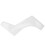 Set di 5 stencil per barba in plastica bianca 10