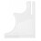 Set di 5 stencil per barba in plastica bianca 8