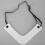 Set di 5 stencil per barba in plastica bianca 5