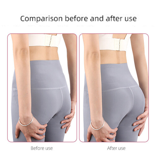 1 Pair Silicone Butt Pads Thin Edges Removable Padding Buttocks Inserts for Women Pink 7.1 Oz 2