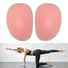 1 Pair Silicone Butt Pads Thin Edges Removable Padding Buttocks Inserts for Women Pink 7.1 Oz