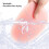 1 Pair Silicone Butt Pads Thin Edges Removable Padding Buttocks Inserts for Women Pink 7.1 Oz 6