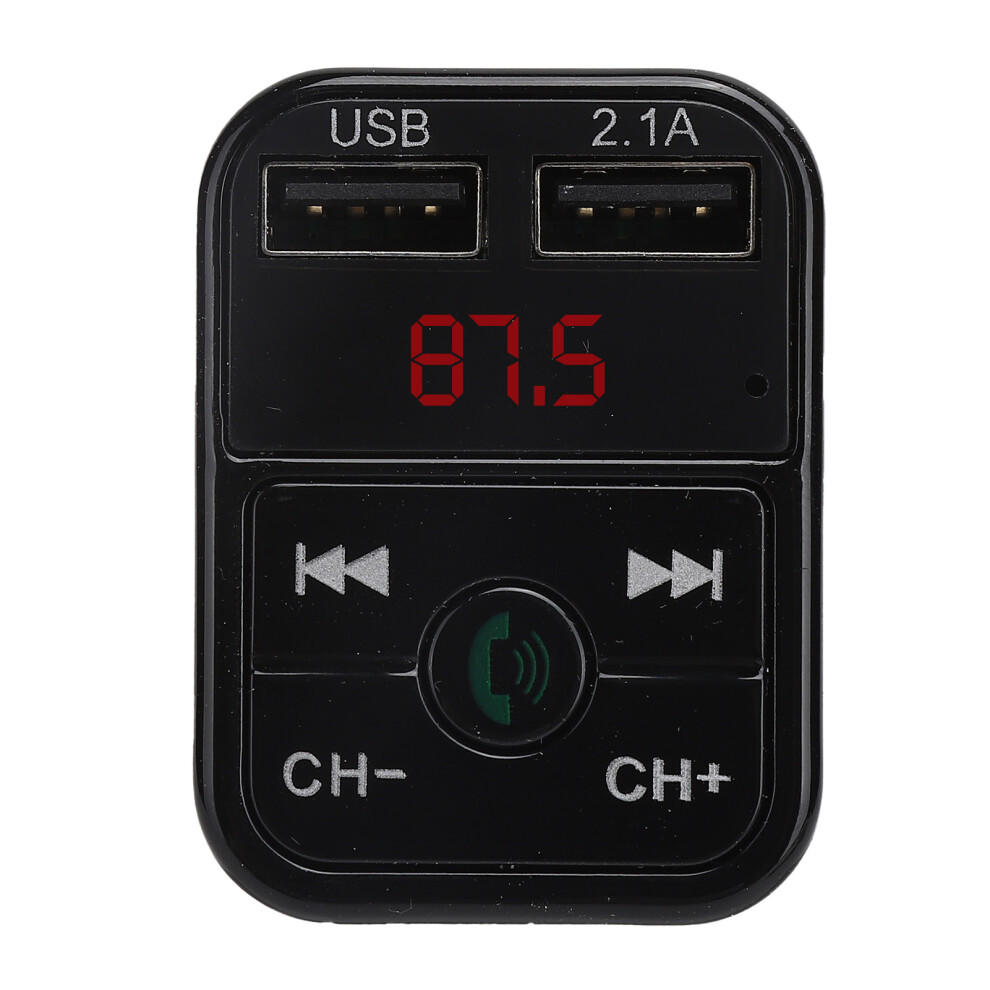 Car Bluetooth V5.0 Mp3 Player Fm Transmitter Fast Charger Car Music Player Fm Modulator 9361322838087