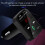 Trasmettitore FM Bluetooth per auto MP3 player V5.0 32GB 3