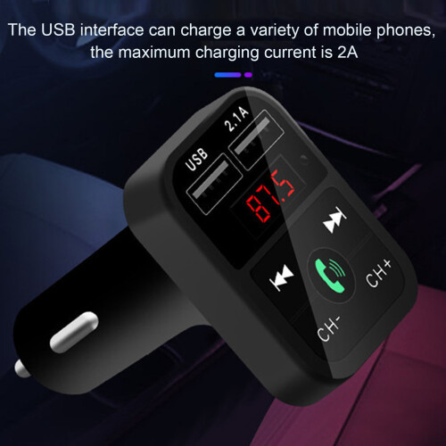 Trasmettitore FM Bluetooth per auto MP3 player V5.0 32GB 2