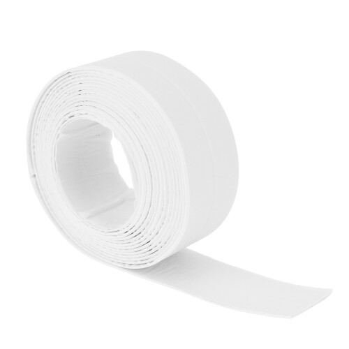 Ruban de calfeutrage en PE 38 mm  3,35 m auto-adhésif blanc 1