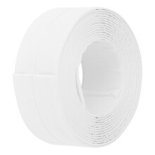 Ruban de calfeutrage en PE 38 mm 3,35 m auto-adhésif blanc