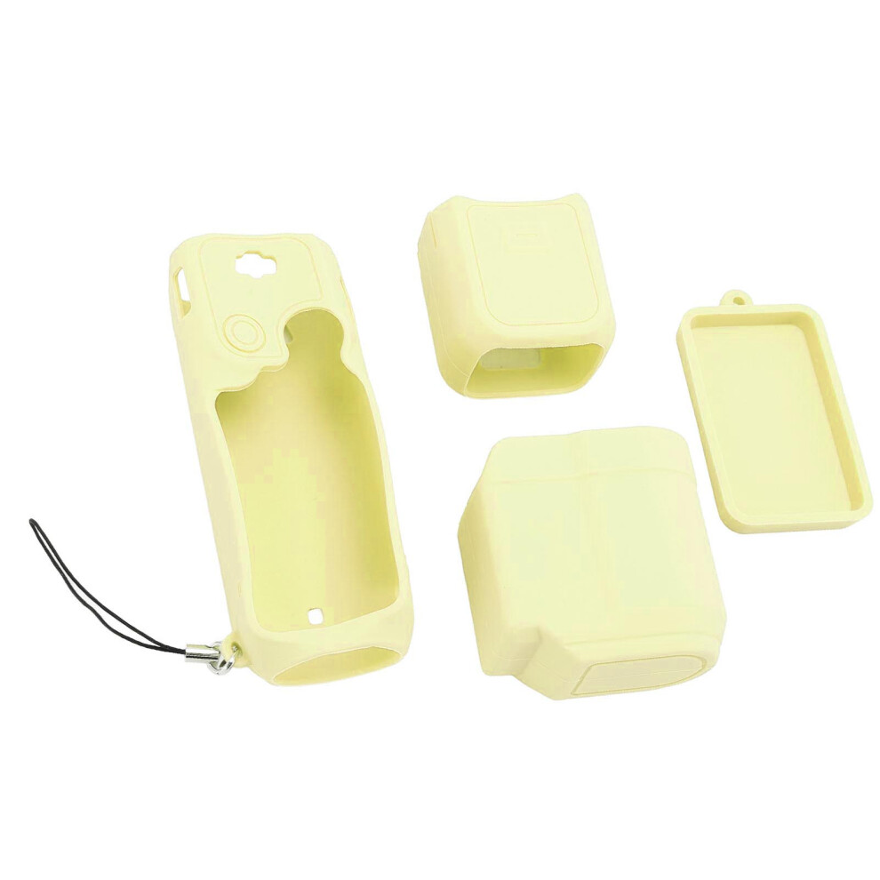 Silicone Protective Case Cover for Pocket 3 Silicone Camera Sleeve Lens Cover Screen Cover Handheld Action Camera Accessories Yellow-image-OPC-PHW26HC-NEW