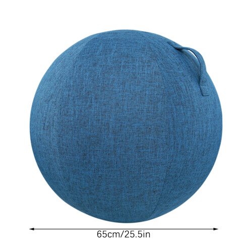 Copertura per palla in cotone e lino 55/65/75 cm 420 g grigio 1