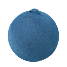 Housse pour ballon de yoga 55/65/75 cm coton et lin - vert