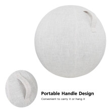 Housse pour ballon de yoga 55/65/75cm 420g vert foncé
