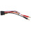TRX Plug vers des connecteurs banane 4.0 Câble 18.6cm Noir 5A 16