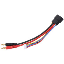 TRX Plug vers des connecteurs banane 4.0 Câble 18.6cm Noir 5A