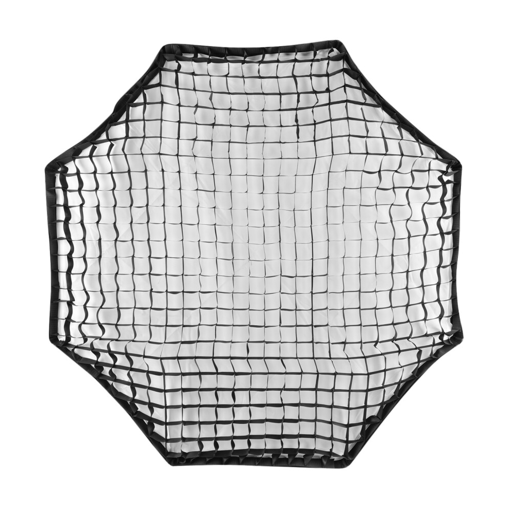 140Cm/ 55In Photography Octagon Softbox Grid Honeycomb Grid Softbox Reflector Portrait Products Photographic Accessories Black 9471322840499