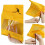 Bonnet de douche réglable pour chien jaune 29,5  25 cm 5