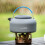 Bouilloire de camping en aluminium 1,4 L 15,6  9,6 cm compacte 10