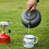 Bouilloire de camping en aluminium 1,4 L 15,6  9,6 cm compacte 11