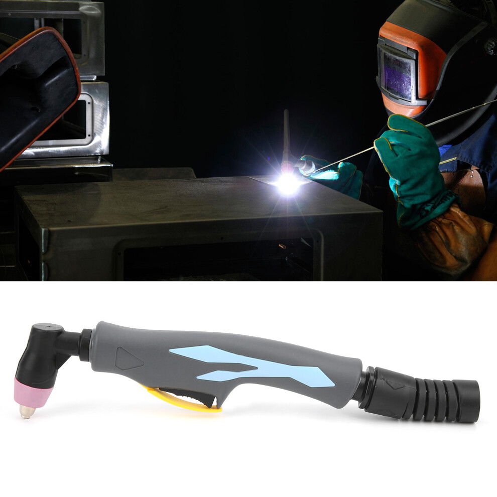 Welding Torch Head Plasma Welding Cutting Gun With Blue Curved Handle Welder Accessories 4981322841105