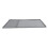 Tapis en silicone 2-en-1 pour café gris 61 x 40,5 cm 1