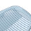 Bacinella rigata in PET, Blu, 38x24x6 cm, Multiuso 10