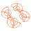 Garde d'hélice pour Neo Drone – Orange, ABS 15