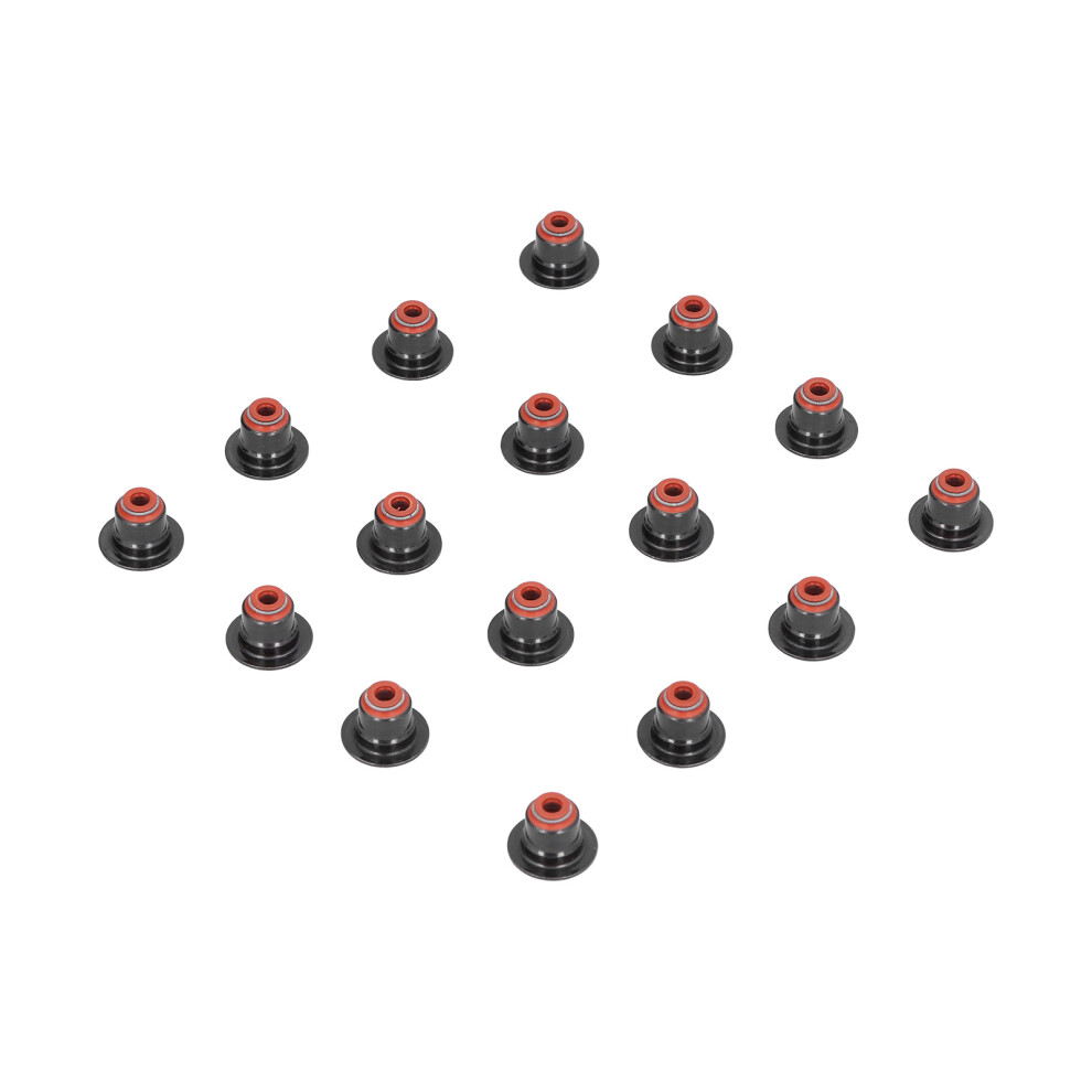 16Pcs Valve Stem Seal Kit 11340029751 Metal Rubber For X5 4.4I N62 E53 2004Â2006 7901322842688