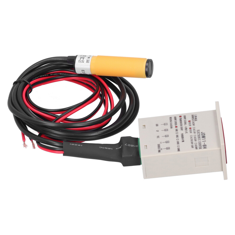 Berm Digital Display Counter Electronic Industrial Sensor Automatic Induction Bemâ6Hâ30E4âCtdc12â24V 4661322842073