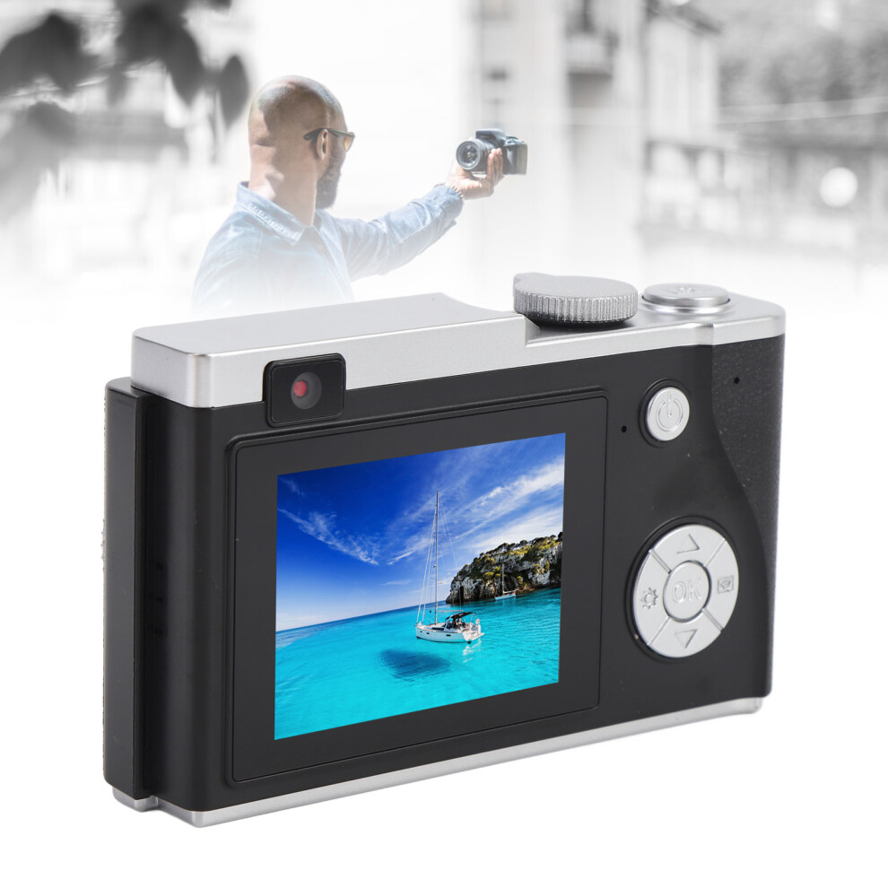 Ccd Camera Vintage 2.4In 4K Hd Digital Video Recording Home School Student Selfie Camera Lk-003 64Gb 6911322842596