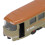 Modèle de bus vert à tirage 150 mAh 18 x 4 x 3 cm 12