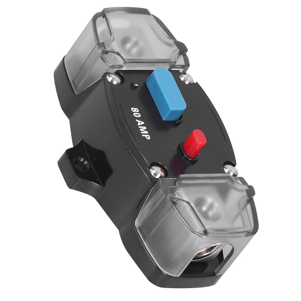80A Automatic Circuit Breaker Fuse Reset Overload Protection For Car Marine Boats Audio Video System 4251322844582