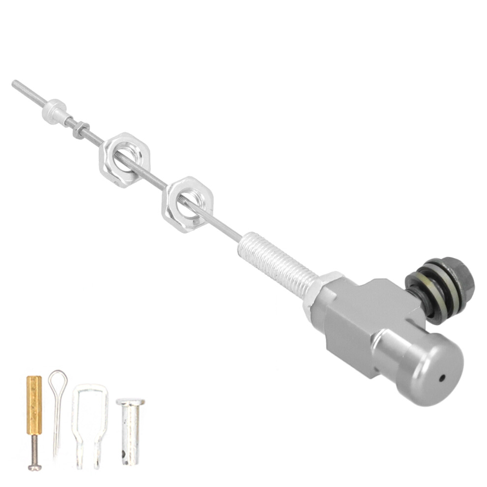 Hydraulic Clutch Master Cylinder Rod Brake Pump M10x1.25mm Aluminium Alloy For Motorcycle Atv Dirt Bikesilver 4941322844537
