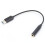 Câble TRRS 3,5 mm vers Type-C, tressé, noir, 5,0 g 13