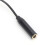 Câble TRRS 3,5 mm vers Type-C, tressé, noir, 5,0 g 12
