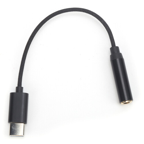 Câble TRRS 3,5 mm vers Type-C, tressé, noir, 5,0 g 1