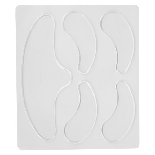 Patch anti-rides en silicone transparent pour le front