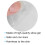 Patch anti-rides en silicone transparent pour le front 6