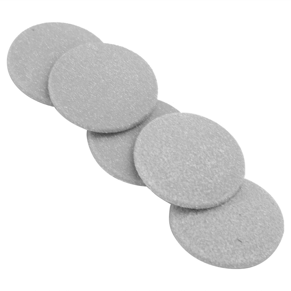 5pcs Electric Foot Grinder Head Replacement Foot File Dead Skin Callus Remover HeadGray
