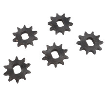 5 pièces 428 10 dents pignon avant acier Ø12x17 mm