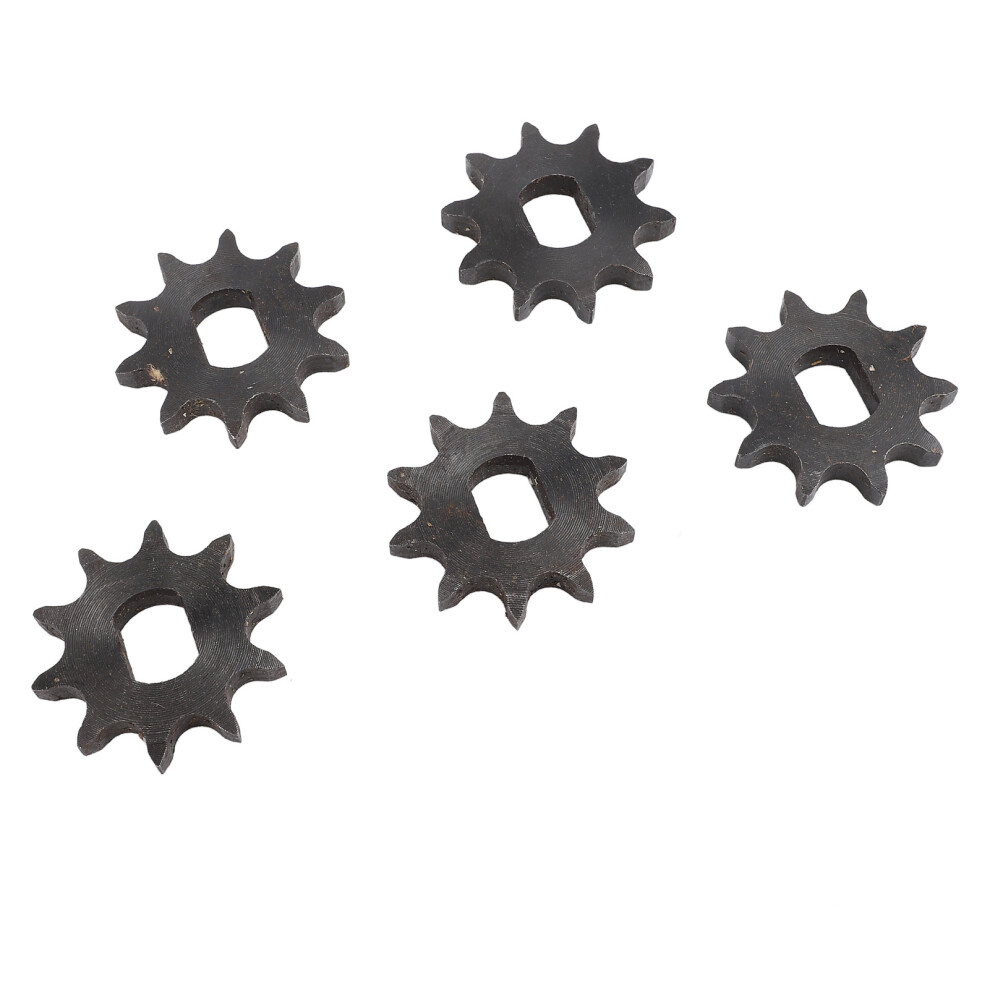 5Pcs 428 10T Front Sprocket 12X17mm Inner Diameter 10 Tooth Steel Sprocket For 428 Chain 3011322845405