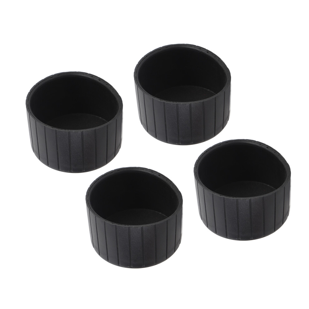 4Pcs Chair Leg Floor Protectors 60Mm Plastic Anti Slip Round Furniture Leg Protector Cover For Hardwood Floors 7601322845466