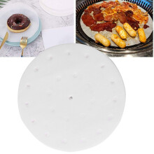100 pièces de papier antiadhésif pour friteuse ronde de 21,5 cm - Couleur