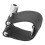 Ligature de saxophone ténor noir PU, vis réglable 16