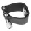 Ligature de saxophone ténor noir PU, vis réglable 13